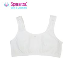 Áo Lá Nữ Sinh Speranza, vải cotton Cổ Xinh Xắn Thân Vừa, bảo vệ vòng 1 bé gái từ 12-18 tuổi  -SPAL7212SH