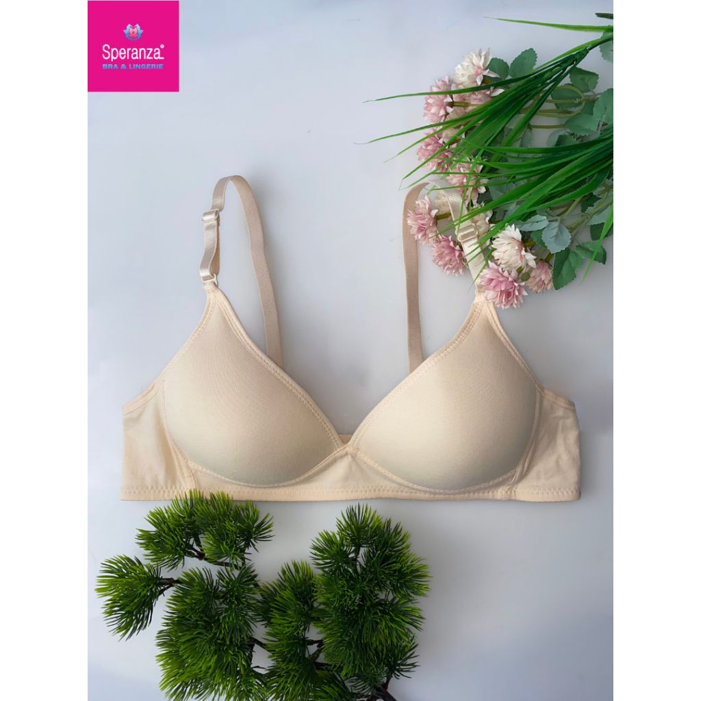 Áo ngực nữ không gọng vải cotton siêu thoáng mát mềm mại SPA1166SH