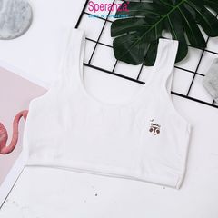 Áo lót học sinh Speranza áo lá bé gái chất liệu cotton thoáng mát mềm mịn, Free size bé gái 35-45kg mặc vừa  SPAL024SH