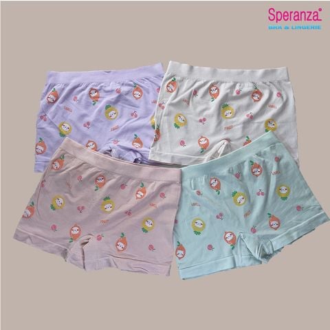 Quần lót bé gái dáng boxer vải tốt giúp thoải mái học tập SPQTE265SH