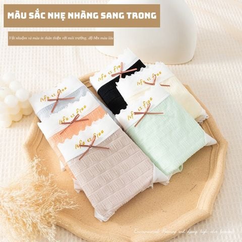 Quần lót nữ thiết kế đơn giản vải mềm nhẹ free size 45-55kg SPQ690SH
