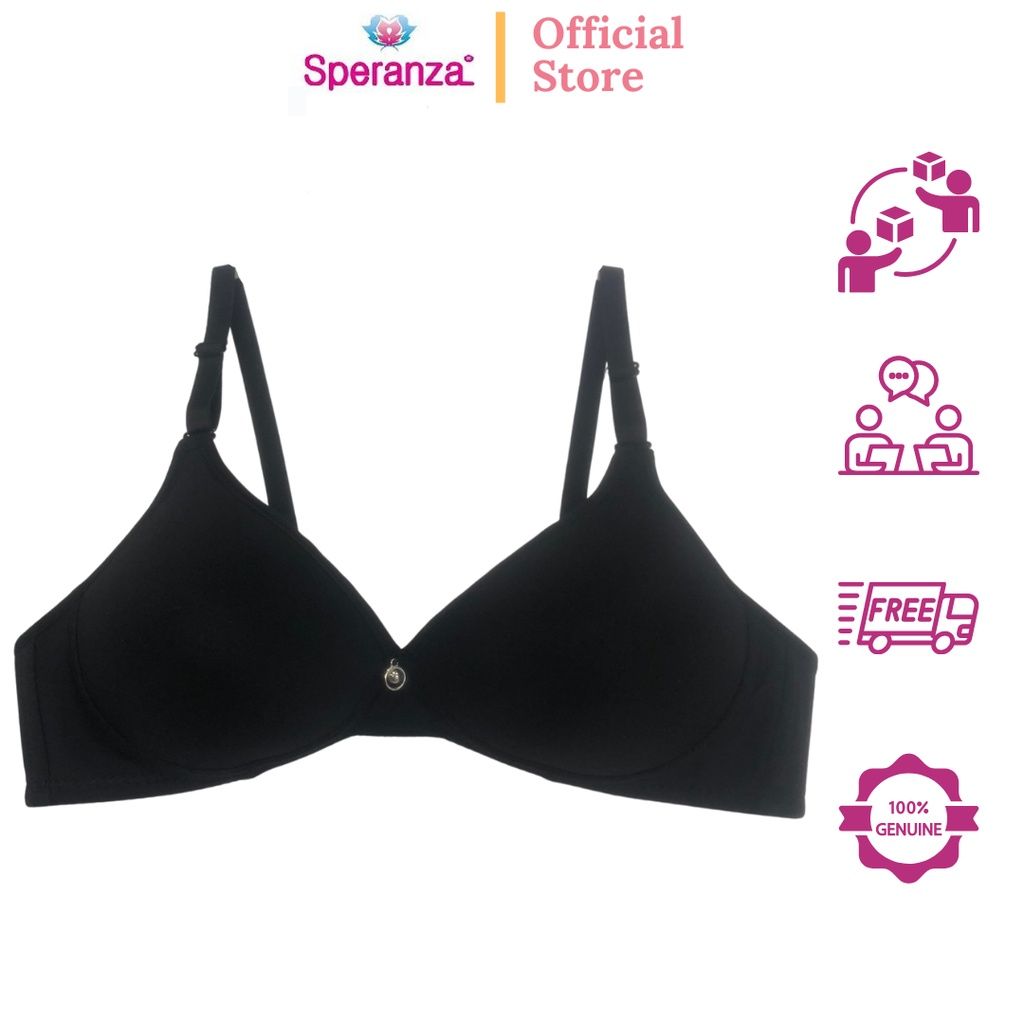 Áo ngực nữ không gọng mút mỏng mềm mại không gân speranza SPA602SH