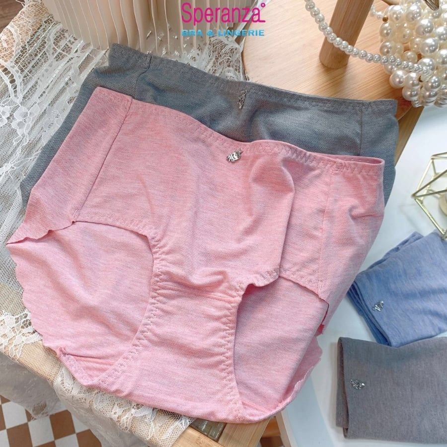 Quần lót nữ cạp vừa vải cotton mềm mại, thoáng mát, co dãn tốt SPQ247SH
