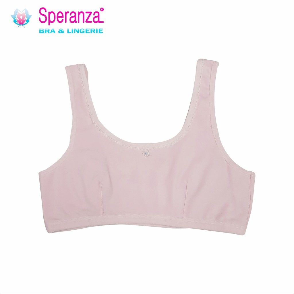 Áo Lá Nữ Sinh Speranza, vải cotton Cổ Xinh Xắn Thân Vừa, bảo vệ vòng 1 bé gái từ 12-18 tuổi  -SPAL7212SH