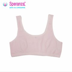 Áo Lá Nữ Sinh Speranza, vải cotton Cổ Xinh Xắn Thân Vừa, bảo vệ vòng 1 bé gái từ 12-18 tuổi  -SPAL7212SH