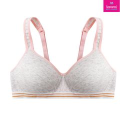 Áo ngực nữ không gọng mút 1 cm cup trơn cotton SPA8860SH