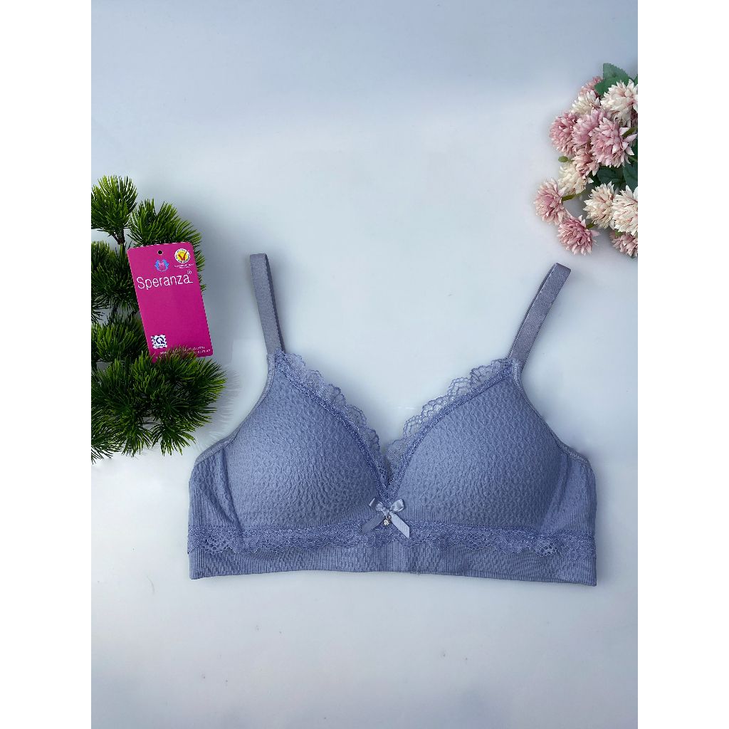 Áo ngực nữ không gọng mút mỏng mềm mại thoáng khí ôm ngực tạo dáng SPA8048SH