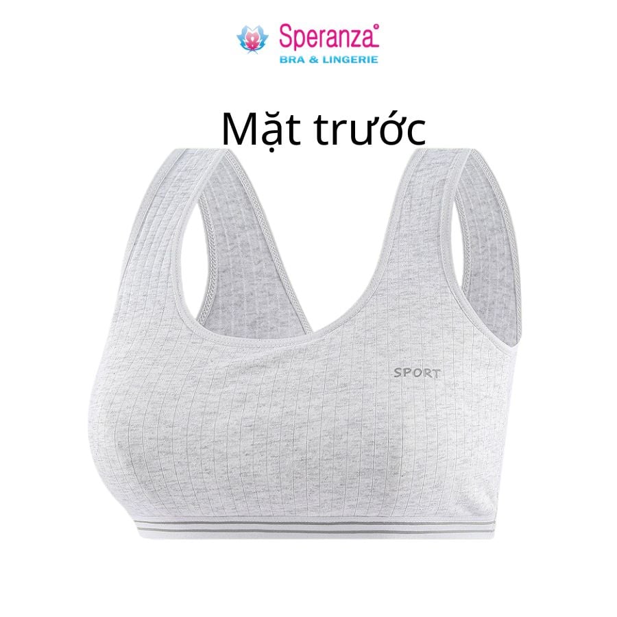 Áo Lót Nữ Sinh Speranza, vải Cotton Mềm Mịn, Thoáng Mát, Bé Gái 30-40kg Mặc Vừa SPAL6246SH