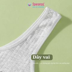 Áo Lót Nữ Sinh Speranza, vải Cotton Mềm Mịn, Thoáng Mát, Bé Gái 30-40kg Mặc Vừa SPAL6246SH