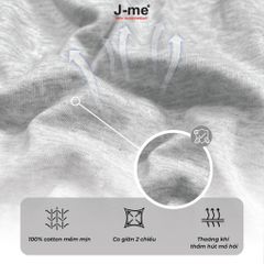 Áo lót ba lỗ thể thao nam thấm hút co giãn thoải mái JMT003SH