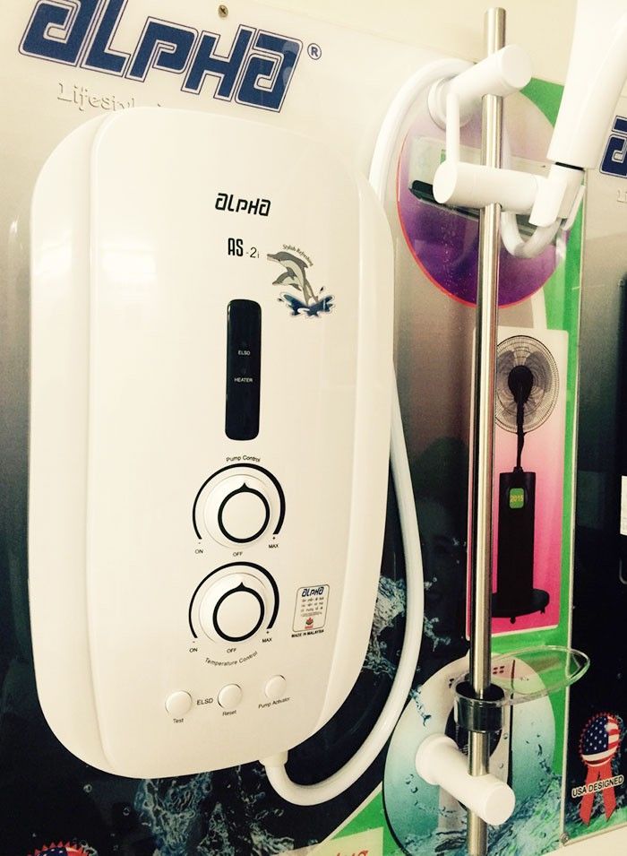 Máy tắm nước nóng trưc tiếp Alpha AS-2I