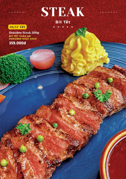  Hokubee Steak 200g 