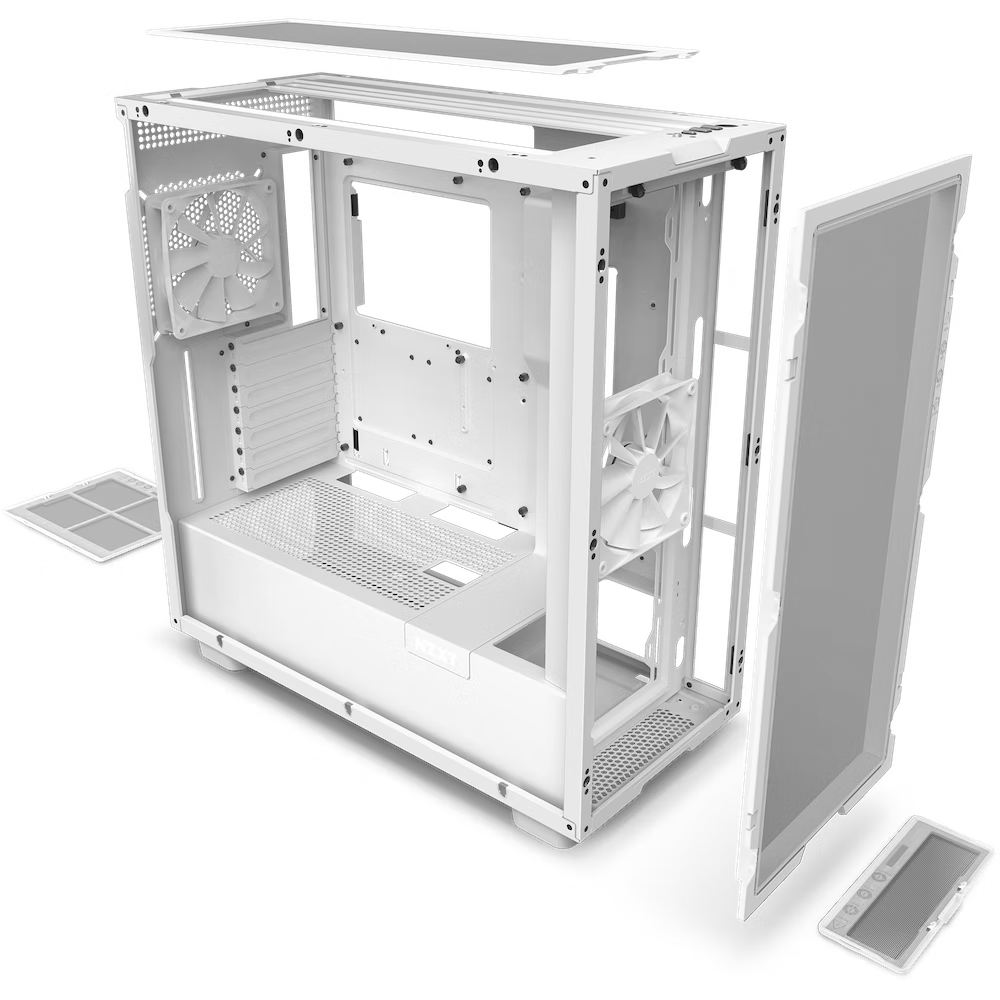  Vỏ máy tính NZXT H7 Flow White 