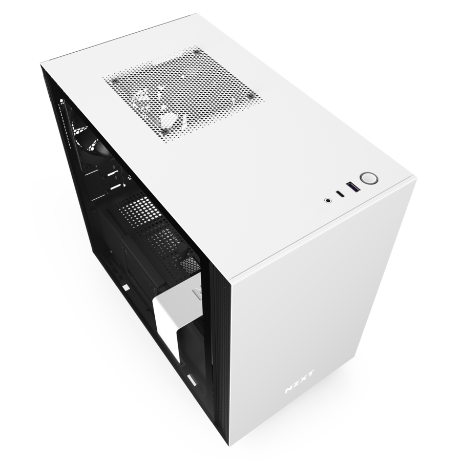  Vỏ case NZXT H210i White (CA-H210i-W1) 