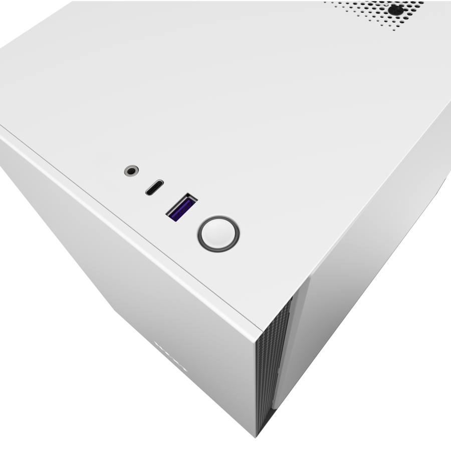  Vỏ case NZXT H210i White (CA-H210i-W1) 