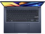  LAPTOP ASUS Vivobook Core i5-12500H/8GD4/256GB-SSD/14.0 OLED WQ+/FP/WiFi6/BT5.0/3C70WHr/W11SL/LED_KB/XANH 