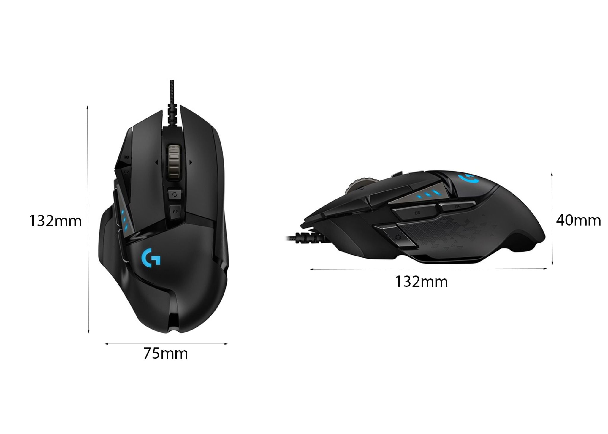  Chuột Logitech G502 Hero 