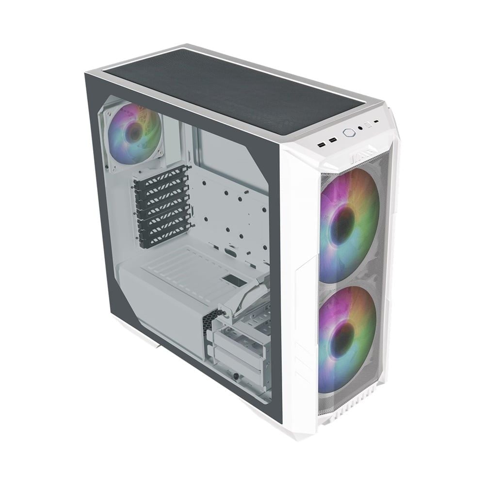  Vỏ case CoolerMaster HAF 500 White (H500-WGNN-S00) 
