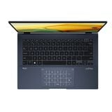  Laptop Zenbook ASUS UX3402Z i5-1240P/8GD5/512GB-SSD/14.0 OLED WQXGA+/FP/WiFi6E/4C75/W11SL/N-PAD/TÚI/U-LAN/XANH 