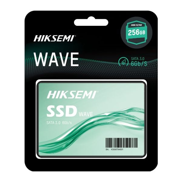  SSD Hiksemi WAVE(S) 256GB/3D NAND/SATA III Đọc 530MB/s - Ghi 400MB/s (HS-SSD-WAVE(S)-256G) 