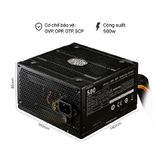  NGUỒN COOLER MASTER ELITE V3 230V PC500 500W (MPW-5001-PCABN1-VN) 