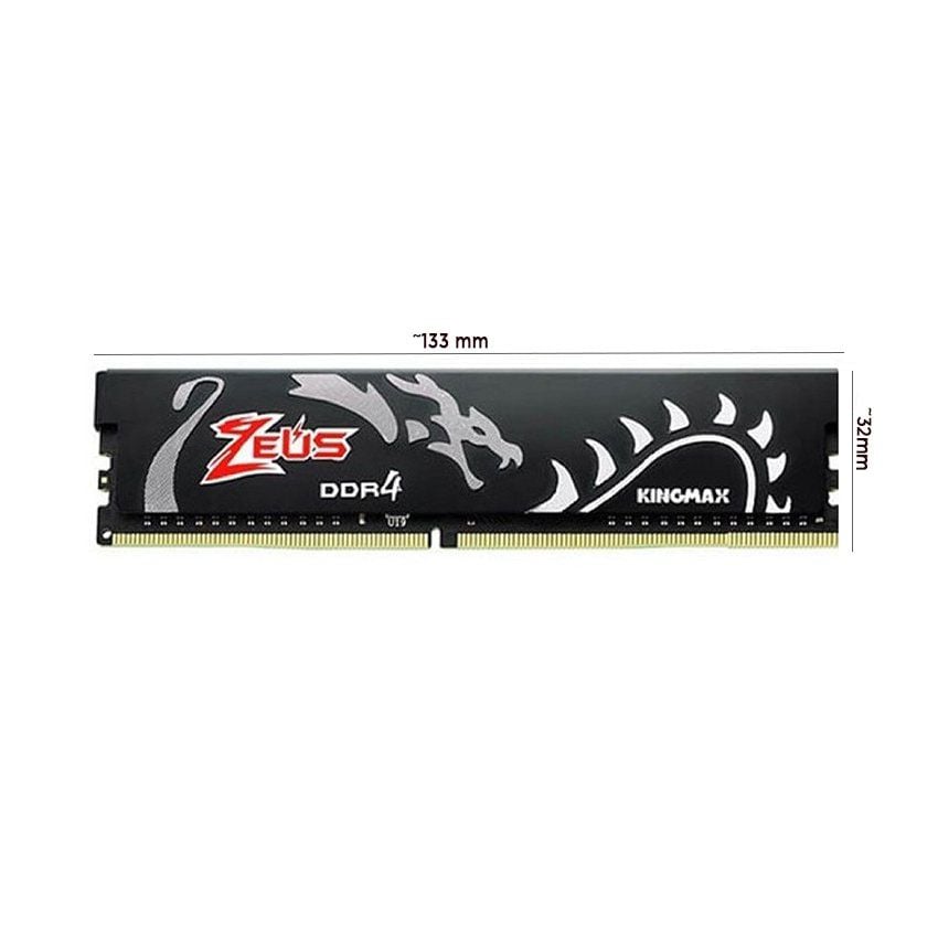  Ram Kingmax Zeus Dragon (KM-LD4-3200-16GHS) 16GB (1x16GB) DDR4 3200Mhz 