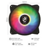  FAN CASE VITRA CLIO LED RGB 