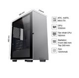  Vỏ case Xigmatek LUX A Shadow 