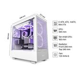  Vỏ case NZXT H5 Flow White 