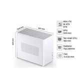  Vỏ case Jonsbo D30 White 