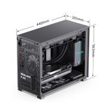  Vỏ case Jonsbo D31 MESH Black 