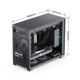  Vỏ case Jonsbo D31 STD SC Black 