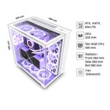  Vỏ case NZXT H9 Elite White 3 fan ARGB (CM-H91EW-01) 