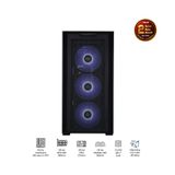  VỎ CASE ASUS A21 BLK (MID TOWER / MÀU ĐEN) 