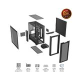 VỎ CASE ASUS A21 BLK (MID TOWER / MÀU ĐEN) 