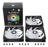 Fan Case Thermalright TL-C12C-S Black 3Pcs 