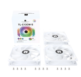  Fan Case Thermalright TL-C12CW-S White 3Pcs 