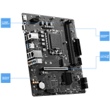  Mainboard MSI Pro H610M-E DDR4 