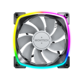 Fan case Montech RX120 PWM Black 