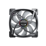  Fan case Montech RX120 PWM Black 