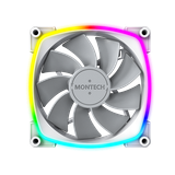  Fan case Montech RX120 PWM White 