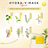  LULULUN-Mặt nạ Hydra-V Mask dưỡng da bổ sung Vitamin 