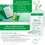  LULULUN-Mặt nạ Medicinal Whitening Acne kháng viêm giảm mụn và làm trắng 