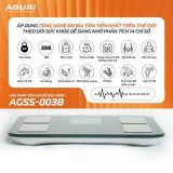 Cân Điên Tử Sức Khỏe AGURI AGSS-003B Đo Chính Xác 14 Chỉ Số Trên Cơ Thể Cao Cấp Chuẩn Inbody 