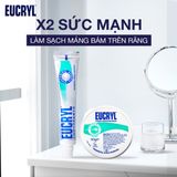  Combo Kem đánh răng Eucryl 62g + Bột tẩy trắng răng Eucryl 50g 