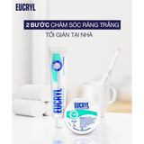  Combo Kem đánh răng Eucryl 62g + Bột tẩy trắng răng Eucryl 50g 