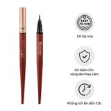  Bút kẻ mắt nước Waterproof siêu lì sắc mảnh #02 Deep Brown VM24-02 (Nâu đen) 