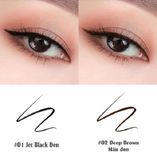  Bút kẻ mắt nước Waterproof siêu lì sắc mảnh #02 Deep Brown VM24-02 (Nâu đen) 