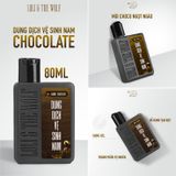  Dung dịch vệ sinh nam giới Loli The Wolf Hương Thơm Nam Tính Chai 80ml - Chocolate 