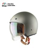  ROYAL- Mũ bảo hiểm 3/4 M139 - Trơn - Kính âm 